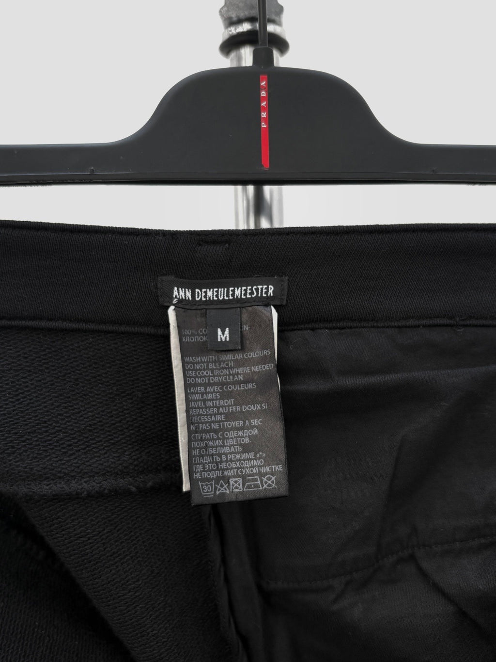 Ann Demeulemeester FW19 Runway Biker Pants