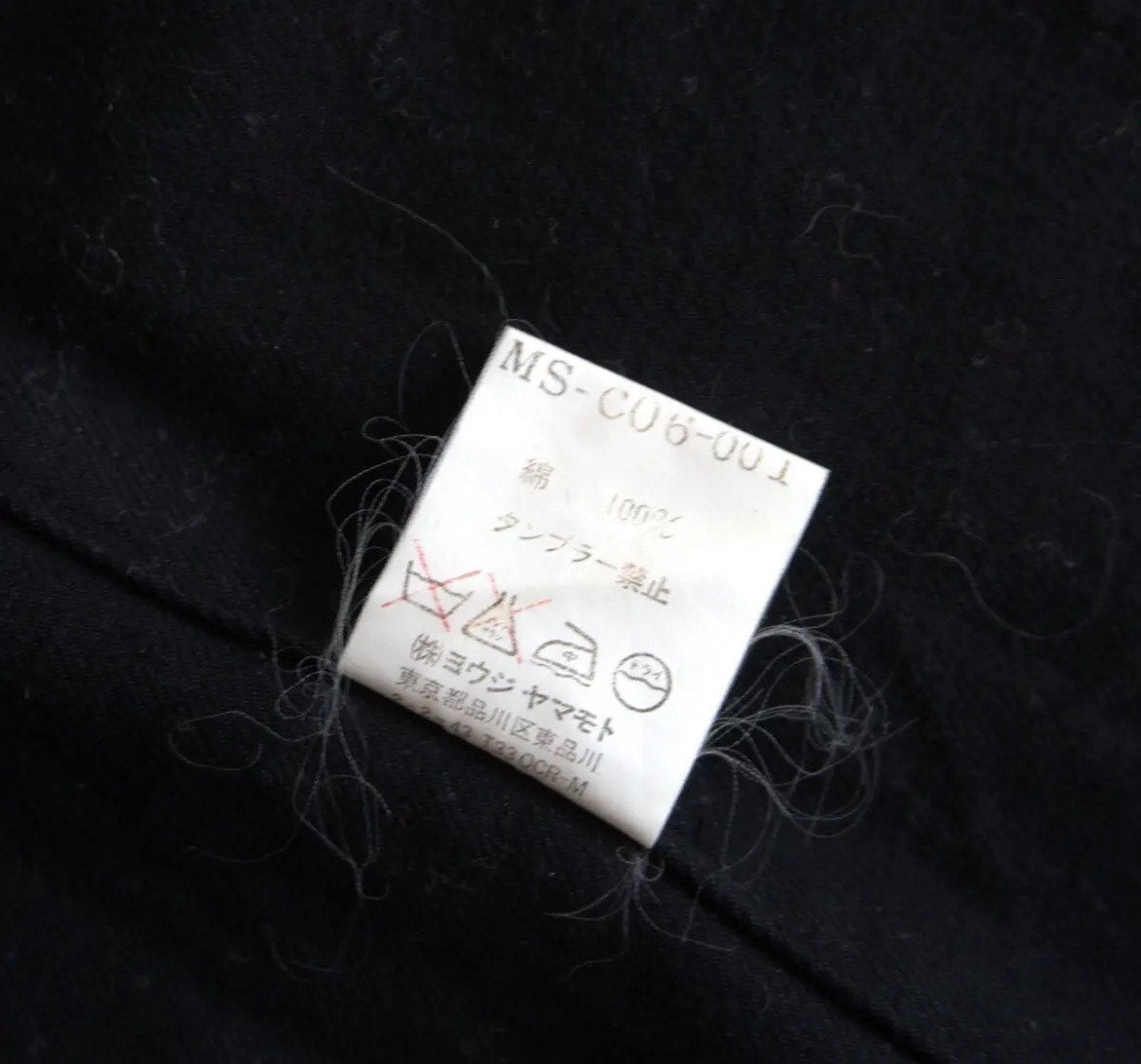 Yohji Yamamoto 1990s Hooded Zip-Up Coat