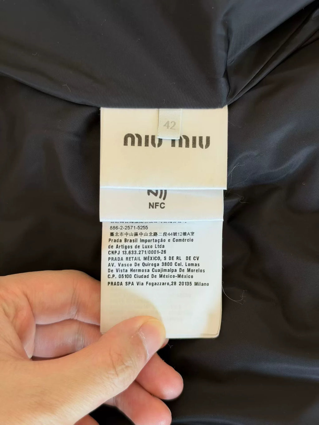 Miu Miu Down Jacket