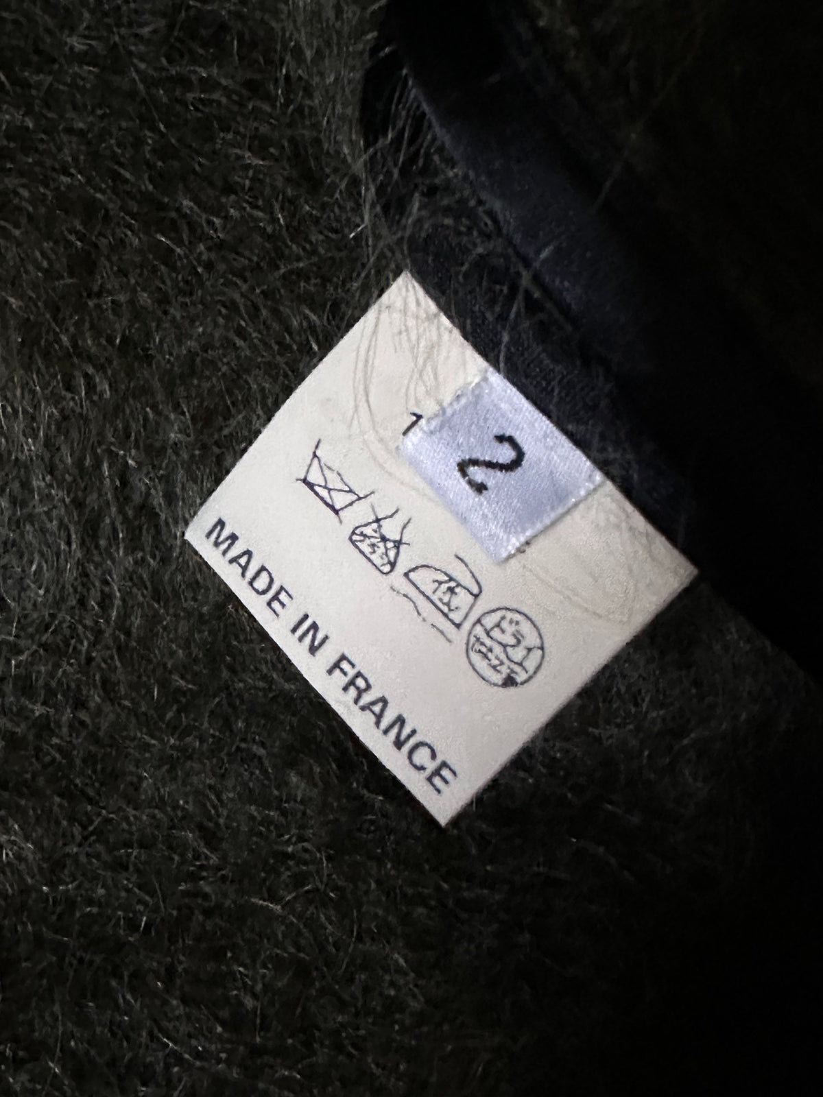 Lemaire 90's Gradient Mohair Coat
