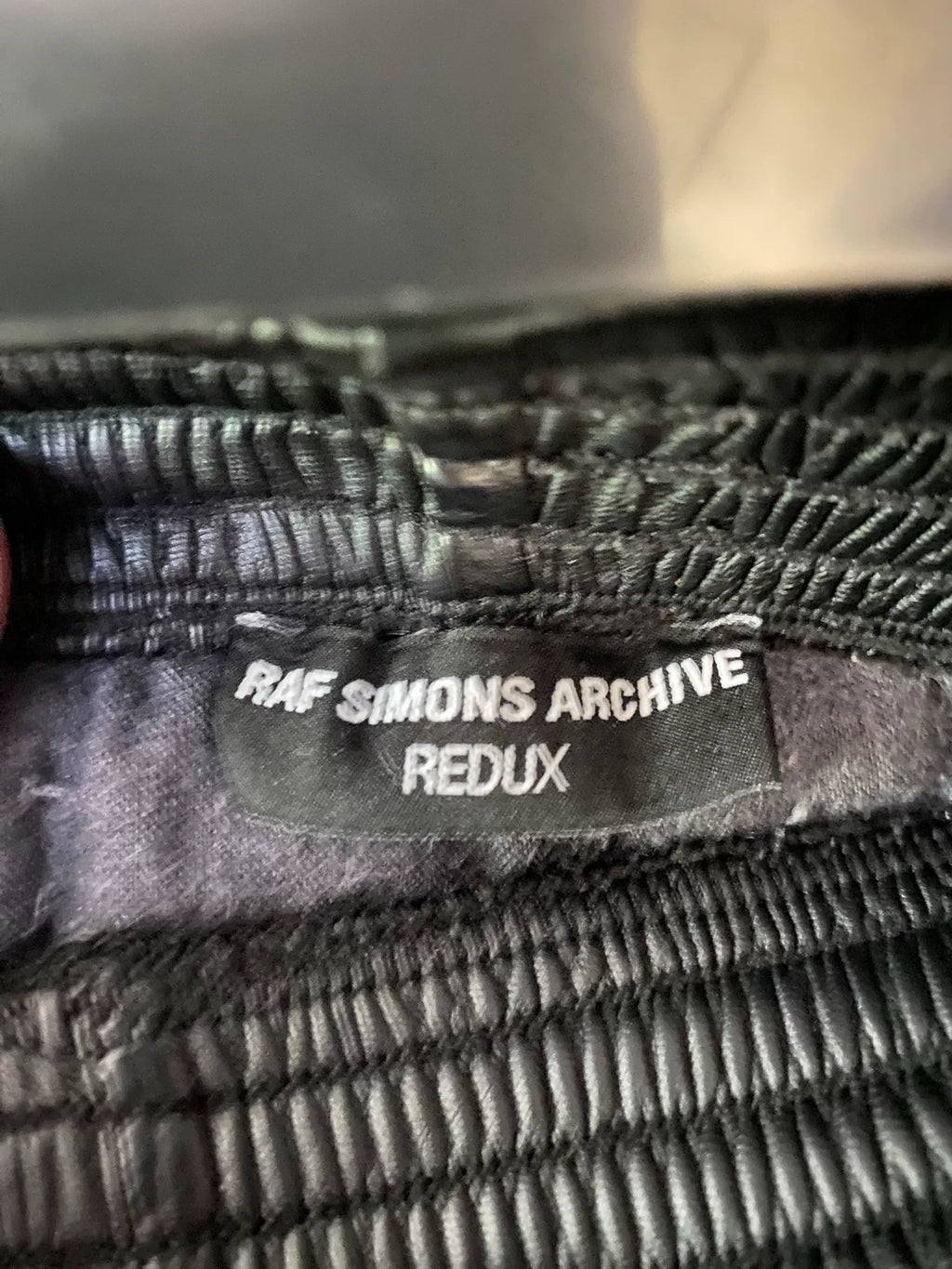 Raf Simons Redux Lambskin Pants