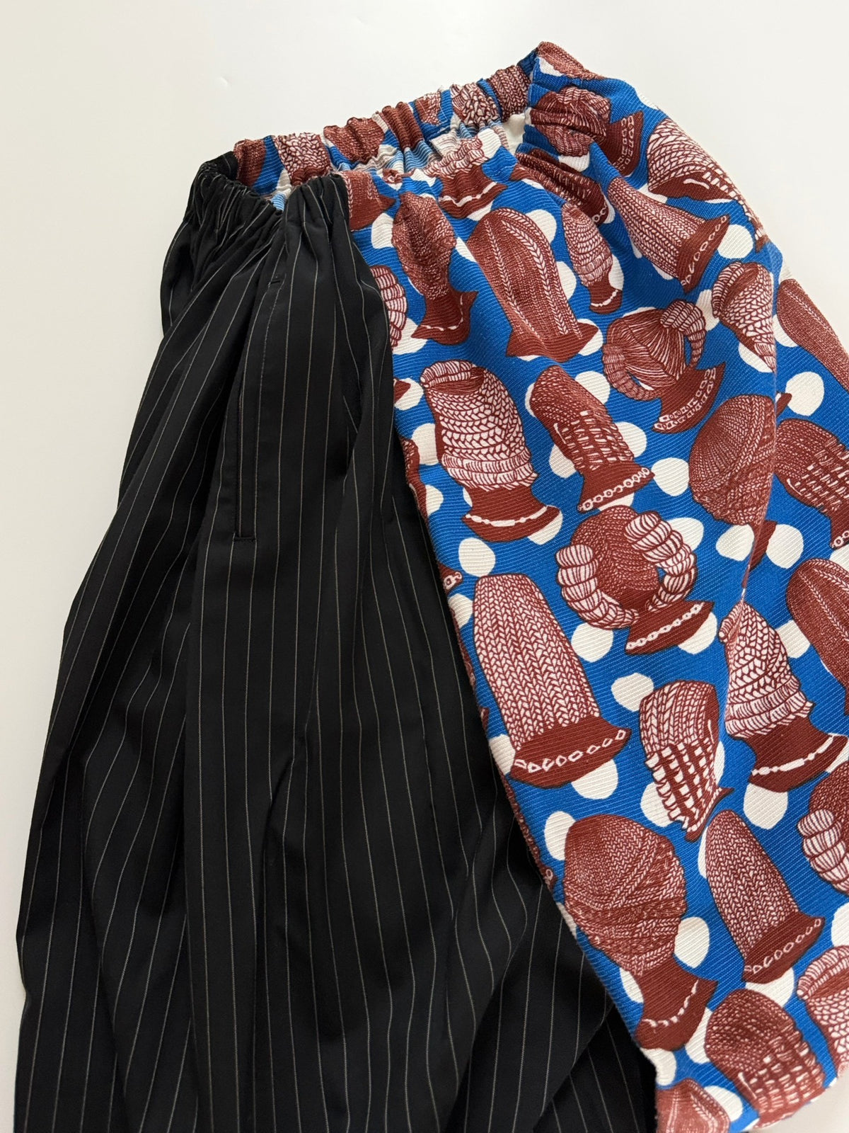 Comme Des Garcons Skirt Wool Pants