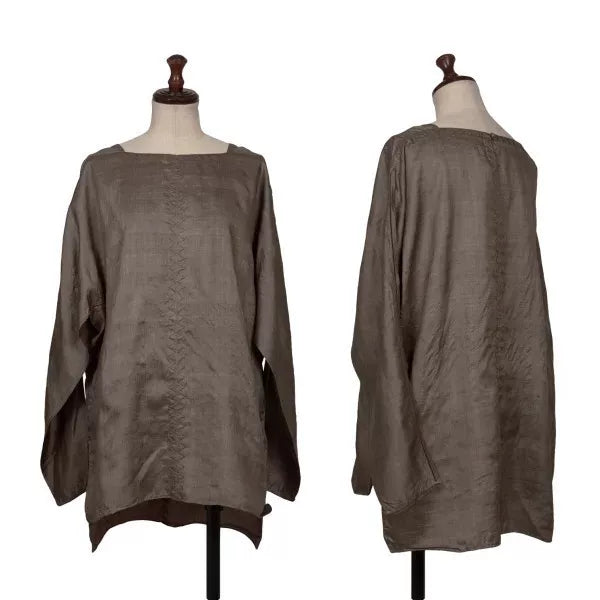 Issey Miyake Vintage Brown Top