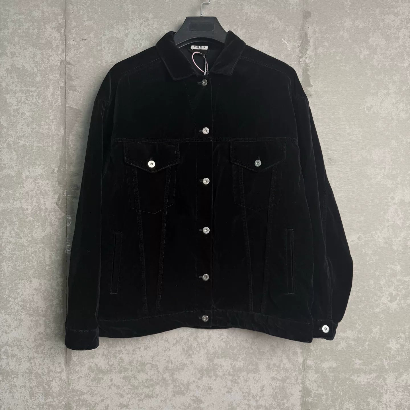 Miu Miu Black Velvet Jacket