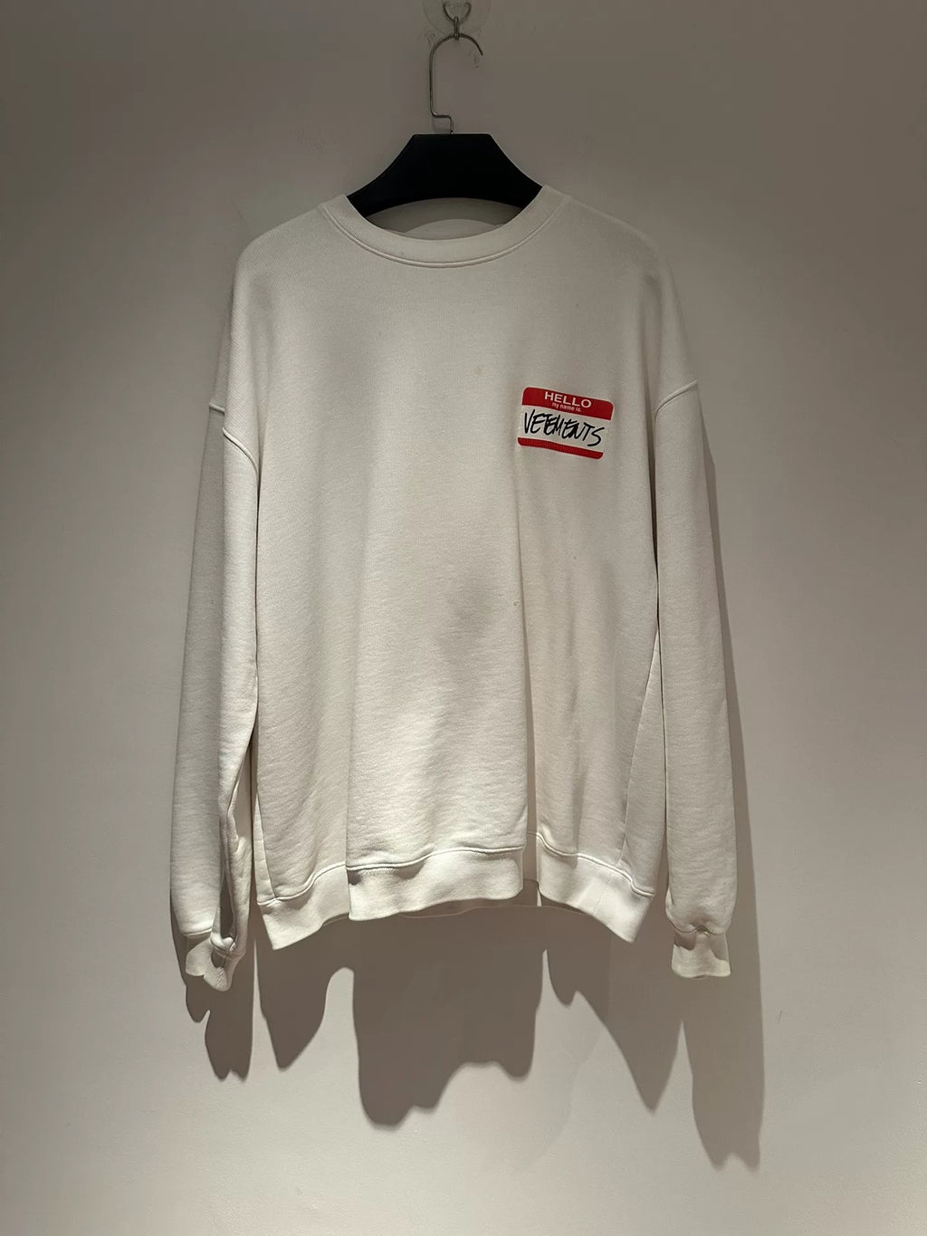 Vetements signature hoodie