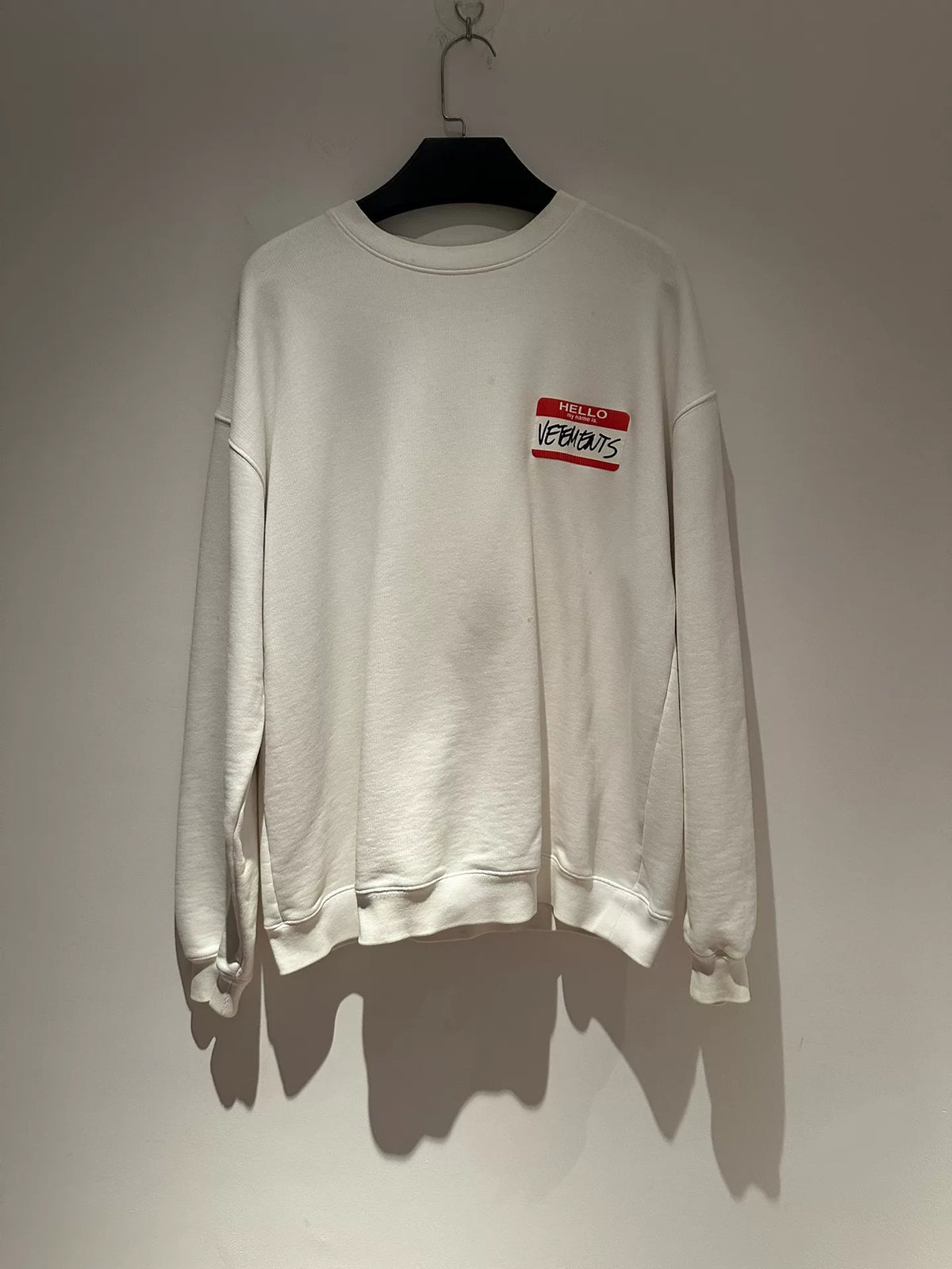 Vetements signature hoodie