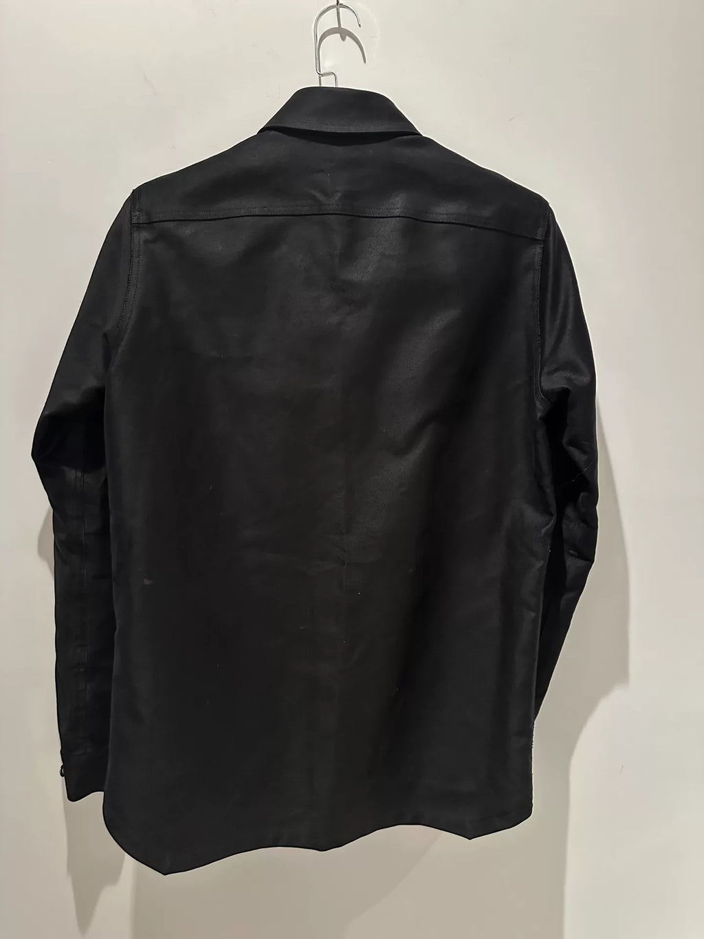 Rick Owens Satin Cotton Work Shirt