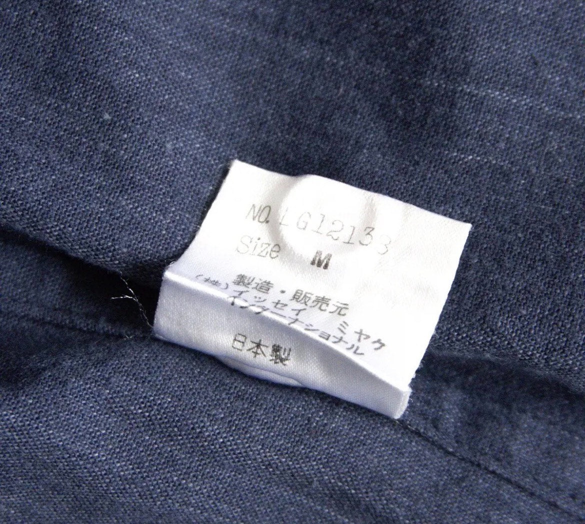 Issey Miyake 1980s Oversized Long Sleeve Shirt