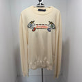 Louis Vuitton Dragon Embroidered Logo Sweater