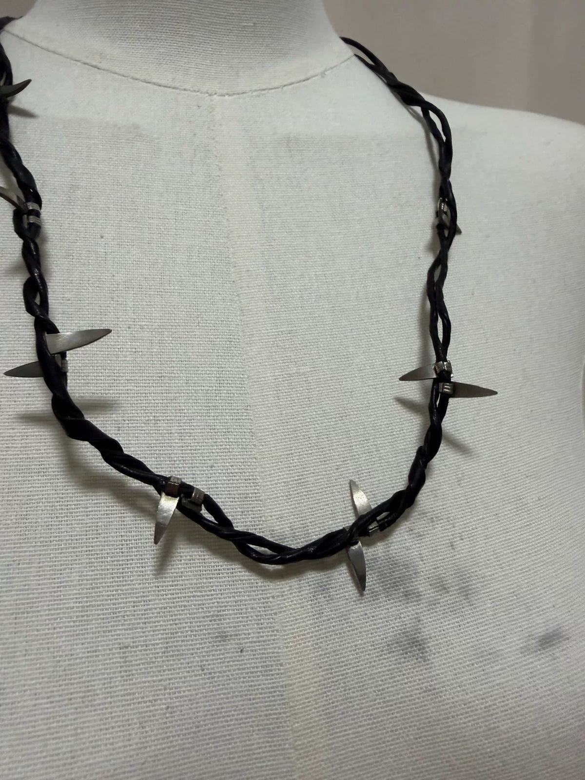 Undercover Barbed Wire Necklace Bracelet