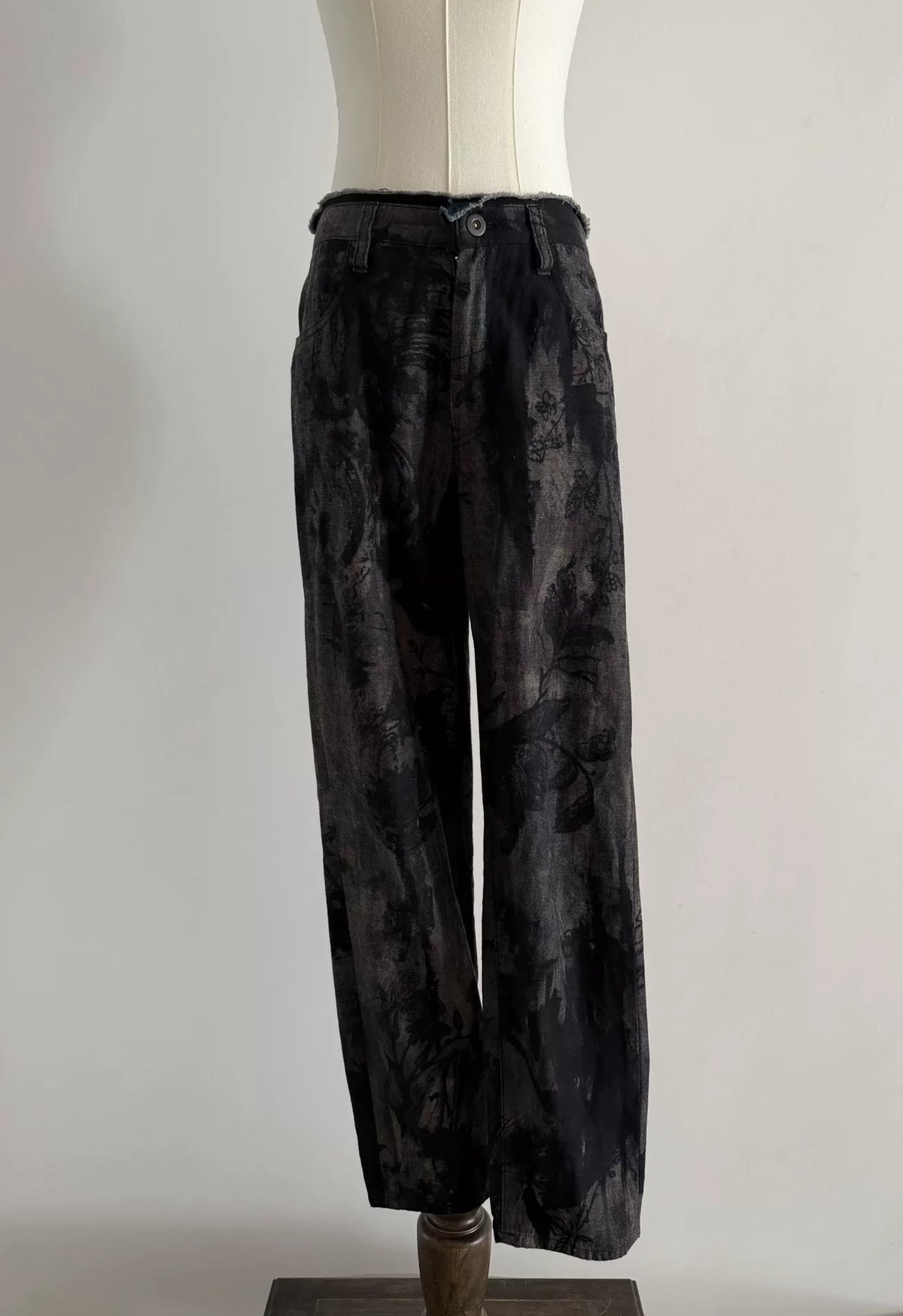 Y's Yohji Yamamoto Print Trousers
