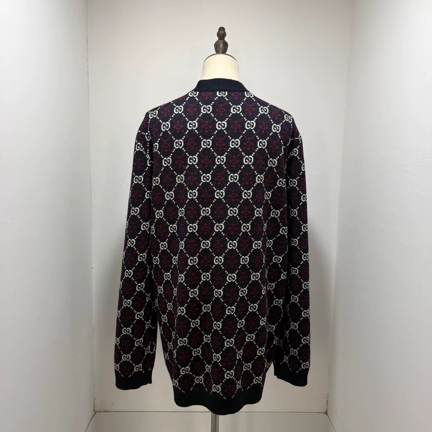 Gucci All-Over Print Cardigan