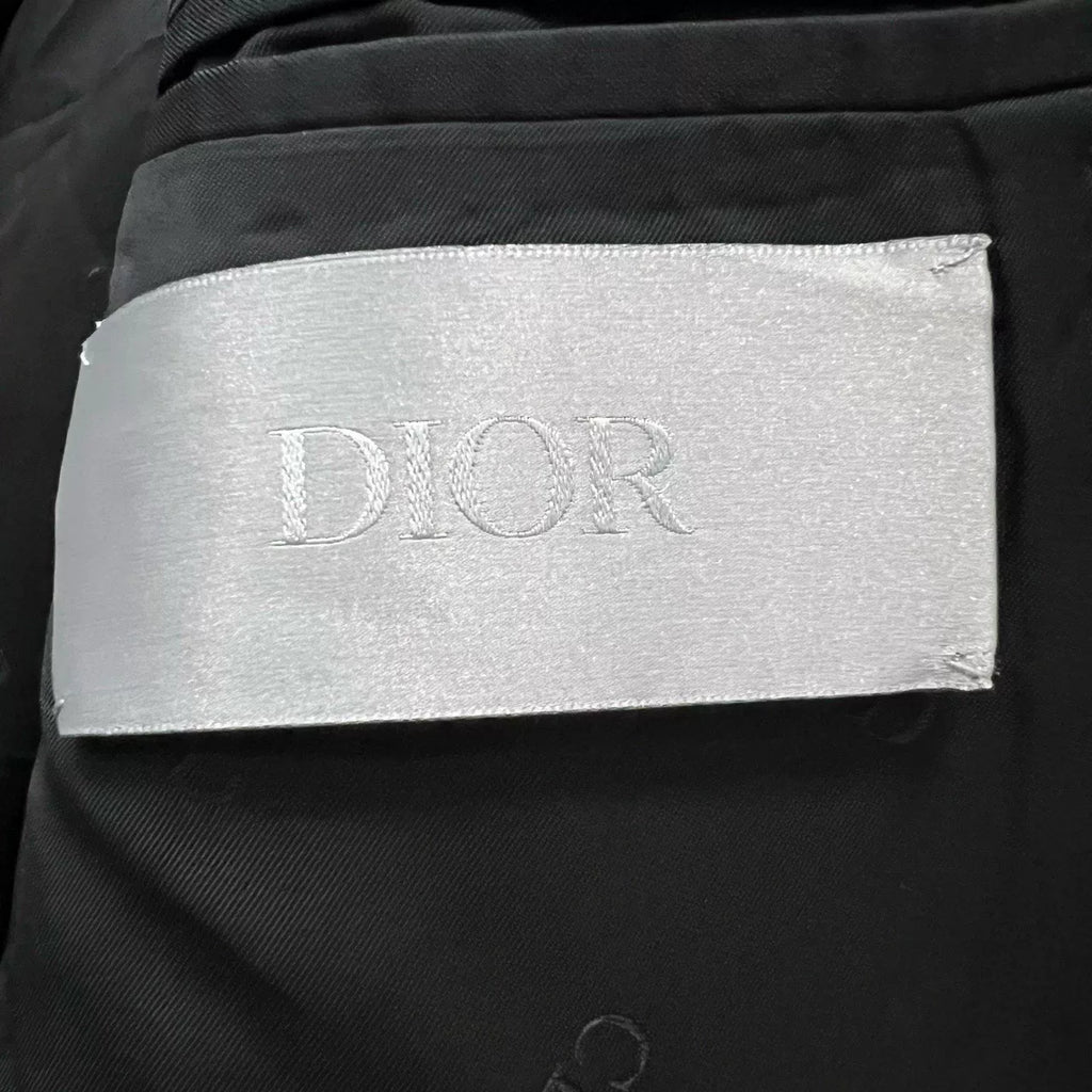 Dior Black Belted Coat