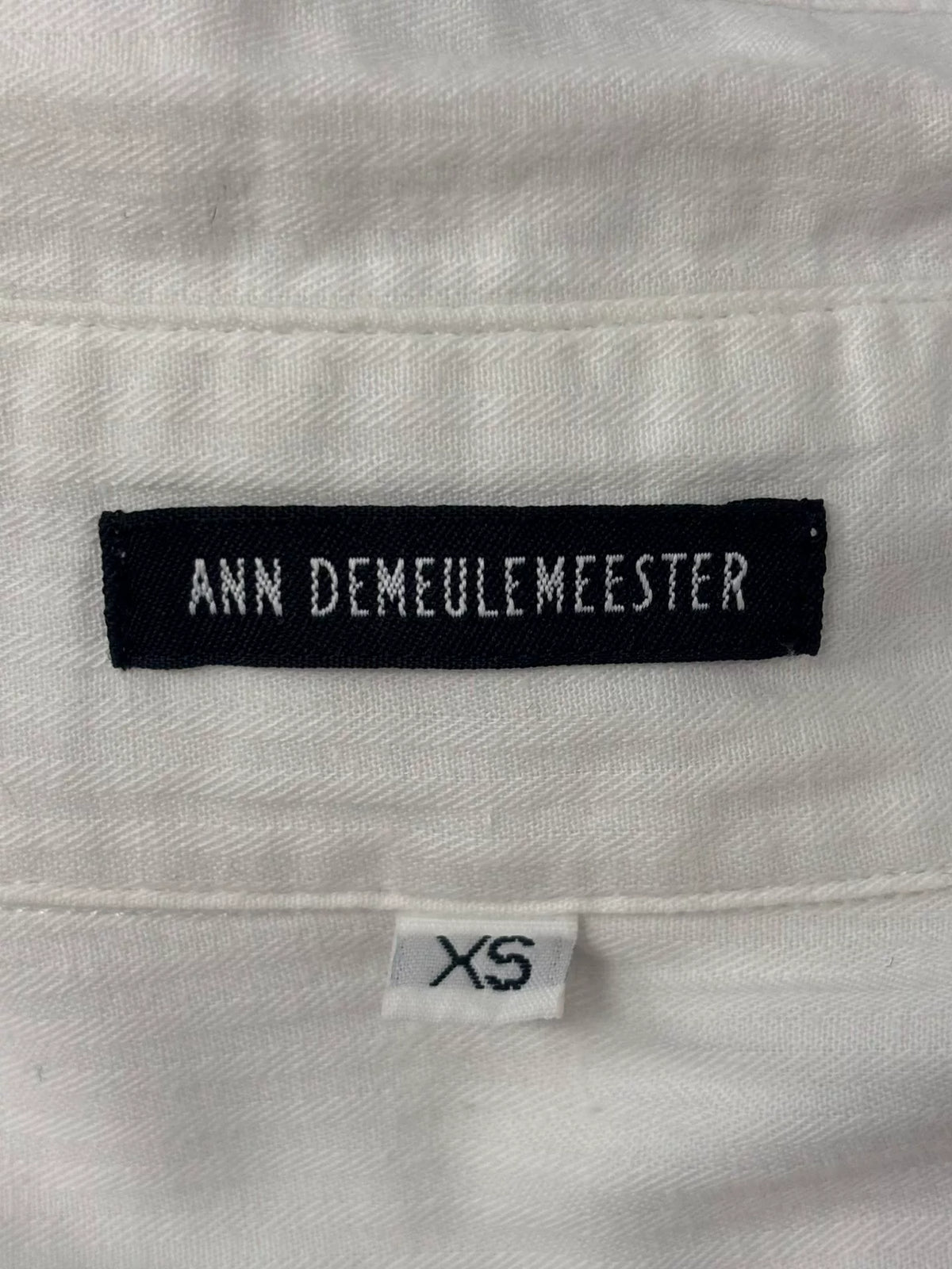 Ann Demeuleneester｜00'S White Shirt