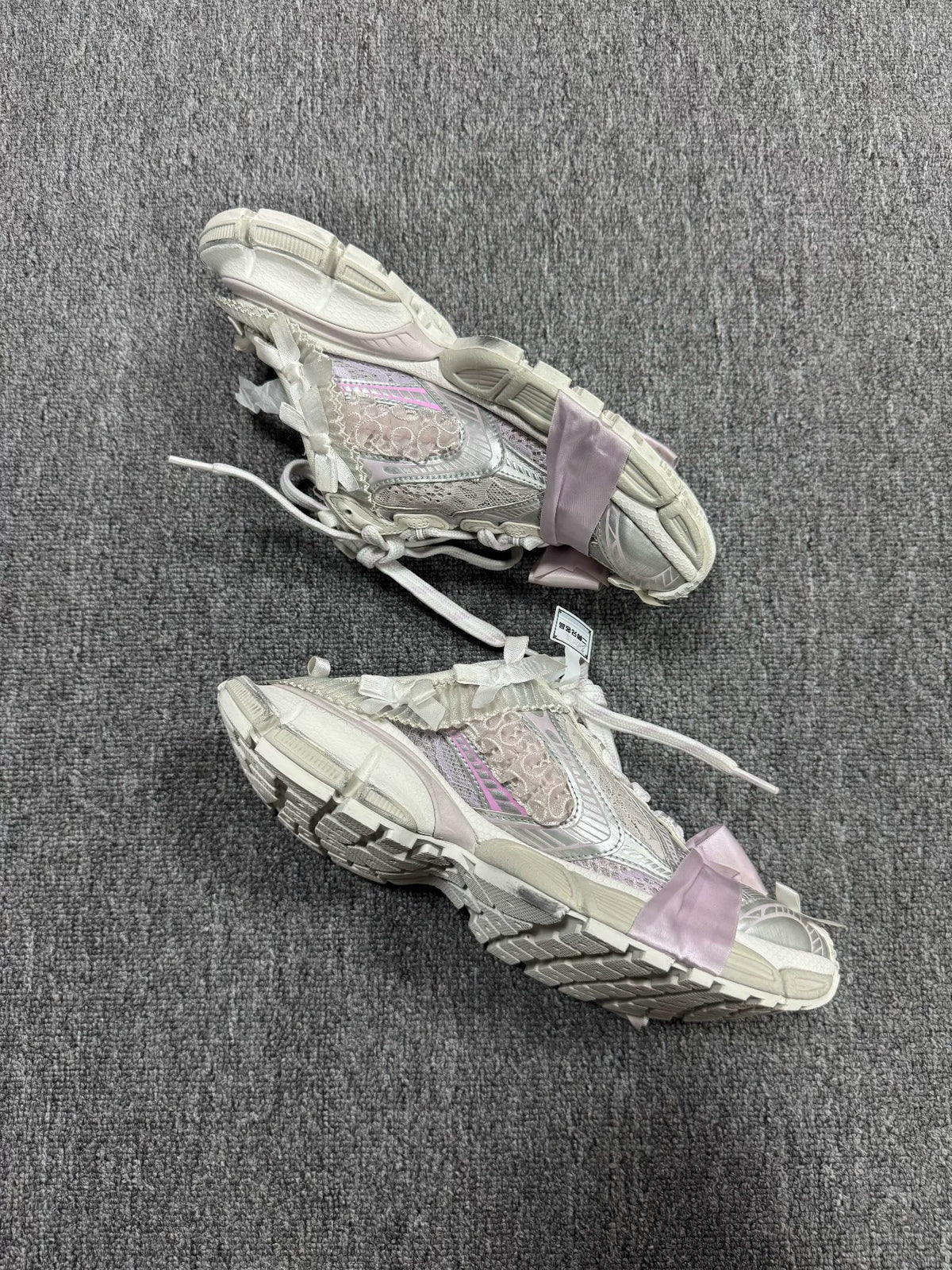 Balenciaga 3XL Lace Bow Mules