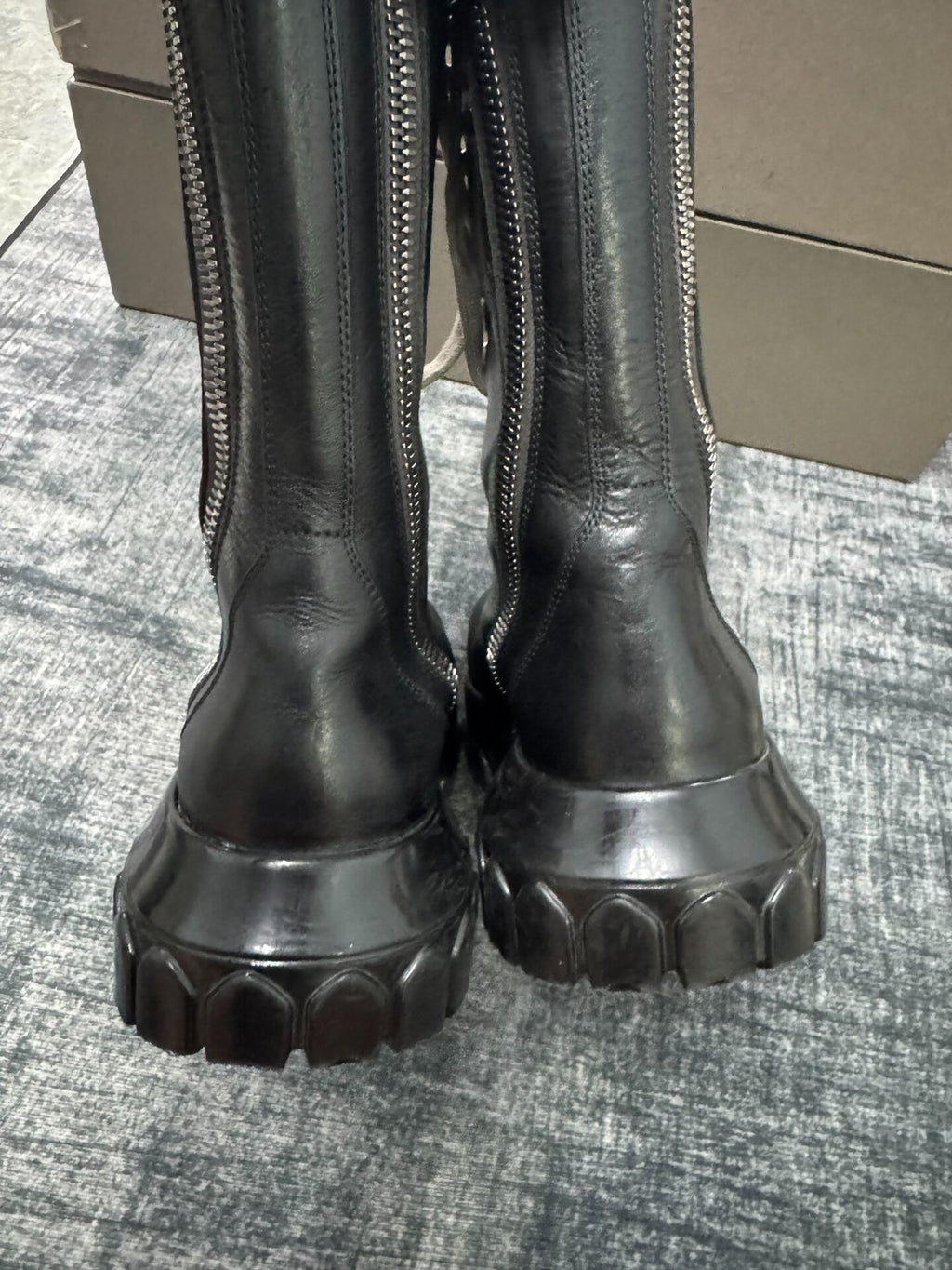 Rick Owens Lace-Up Boots