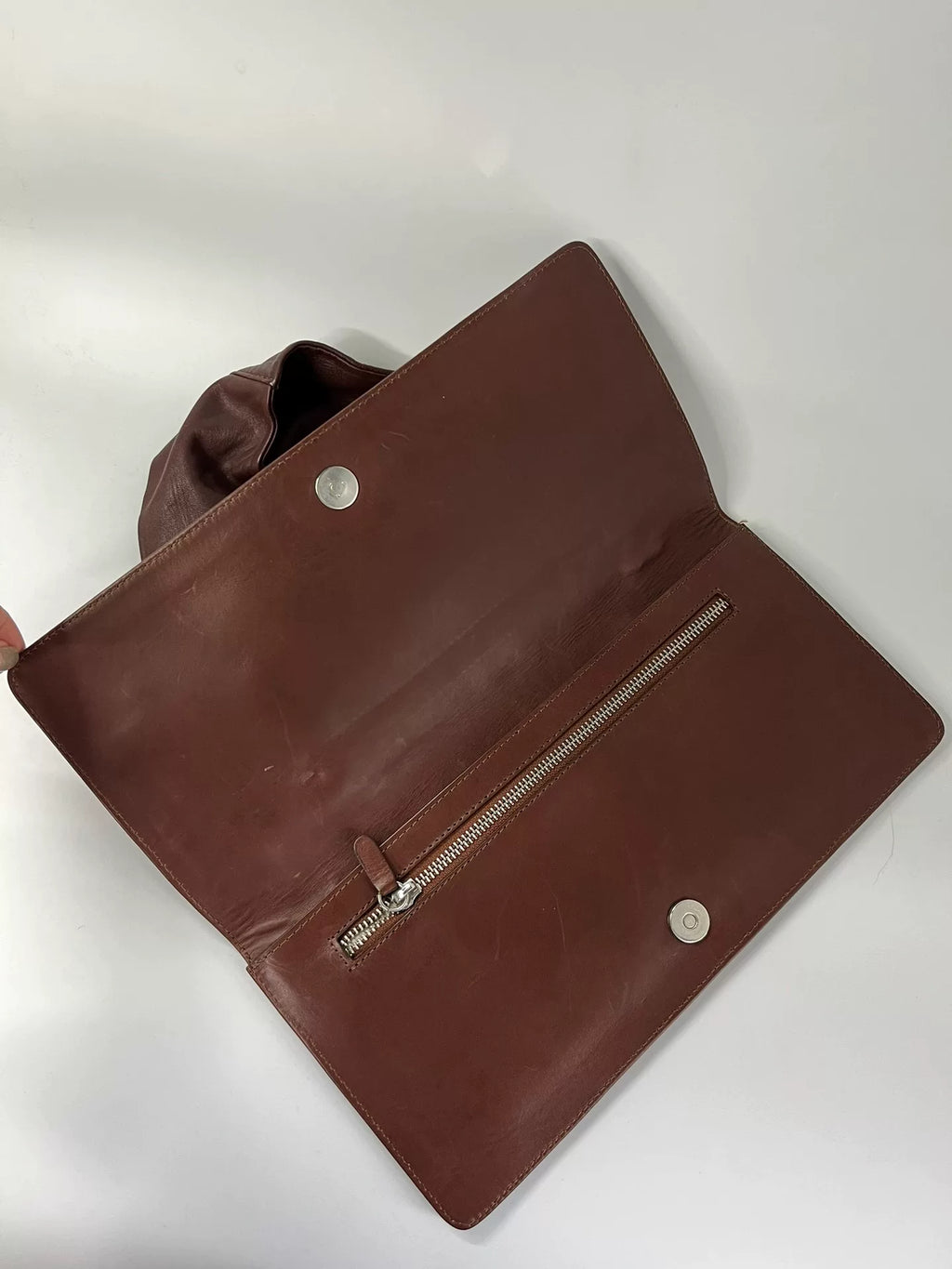 Maison Margiela x H&M collaboration, dark red, glove bag
