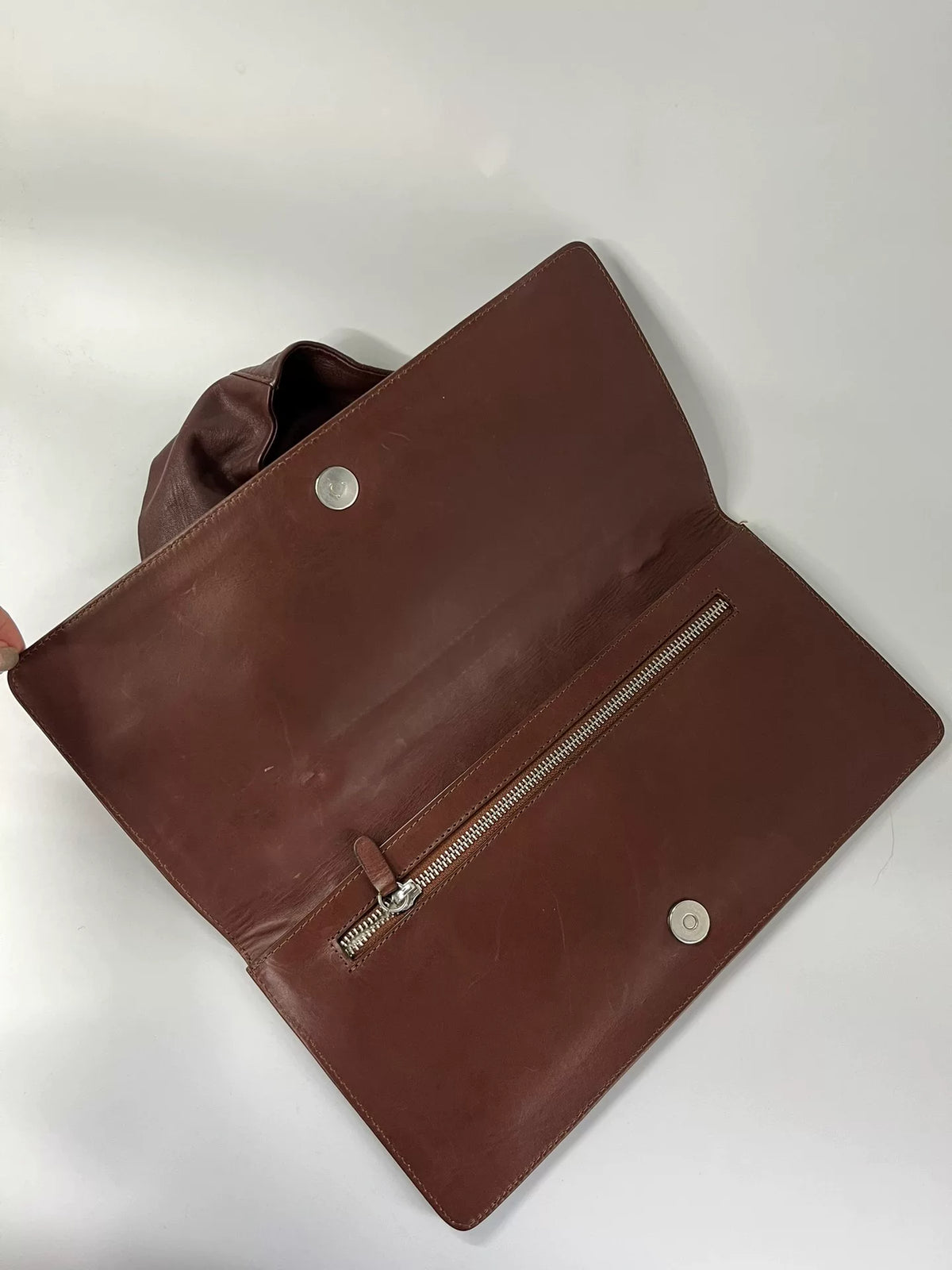 Maison Margiela x H&M collaboration, dark red, glove bag