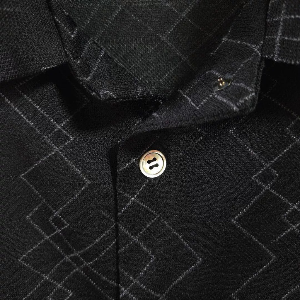 Yohji Yamamoto SS05 Long-Sleeve Mesh Shirt
