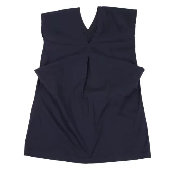 Issey Miyake Vintage Navy V-Neck Dress