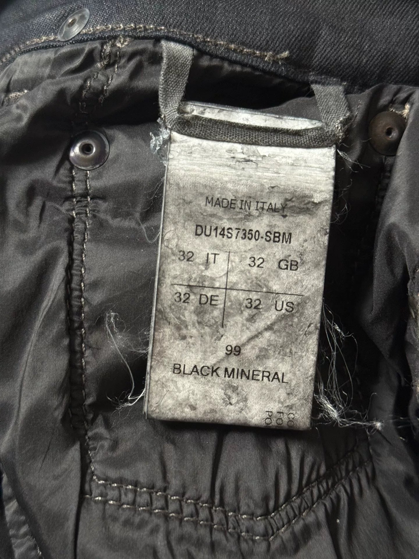 Rick Owens SS14 Detroit Cut Pants