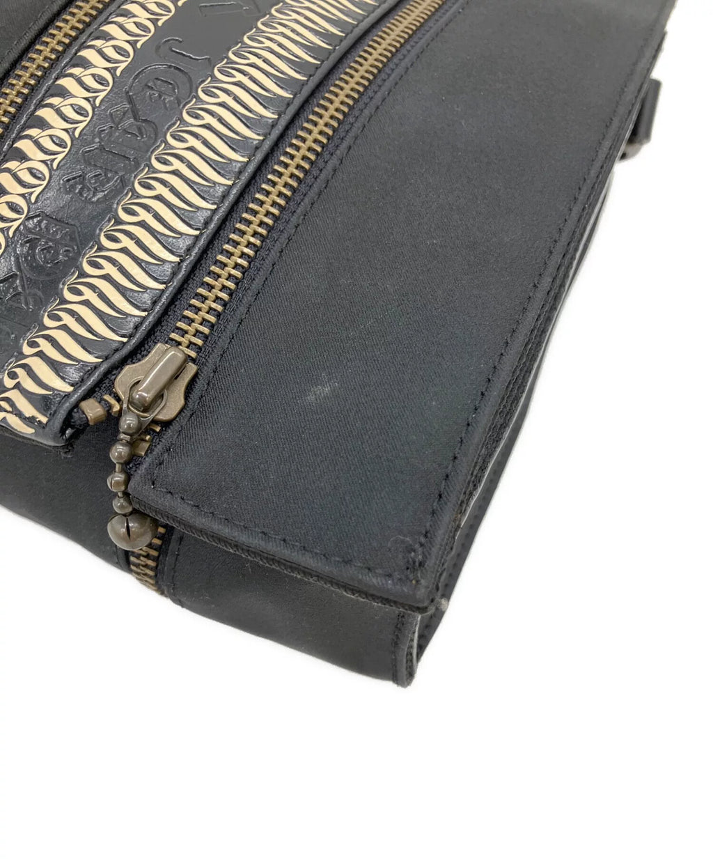 Jean Paul Gaultier Dragon Pattern Zip-Up Crossbody Bag
