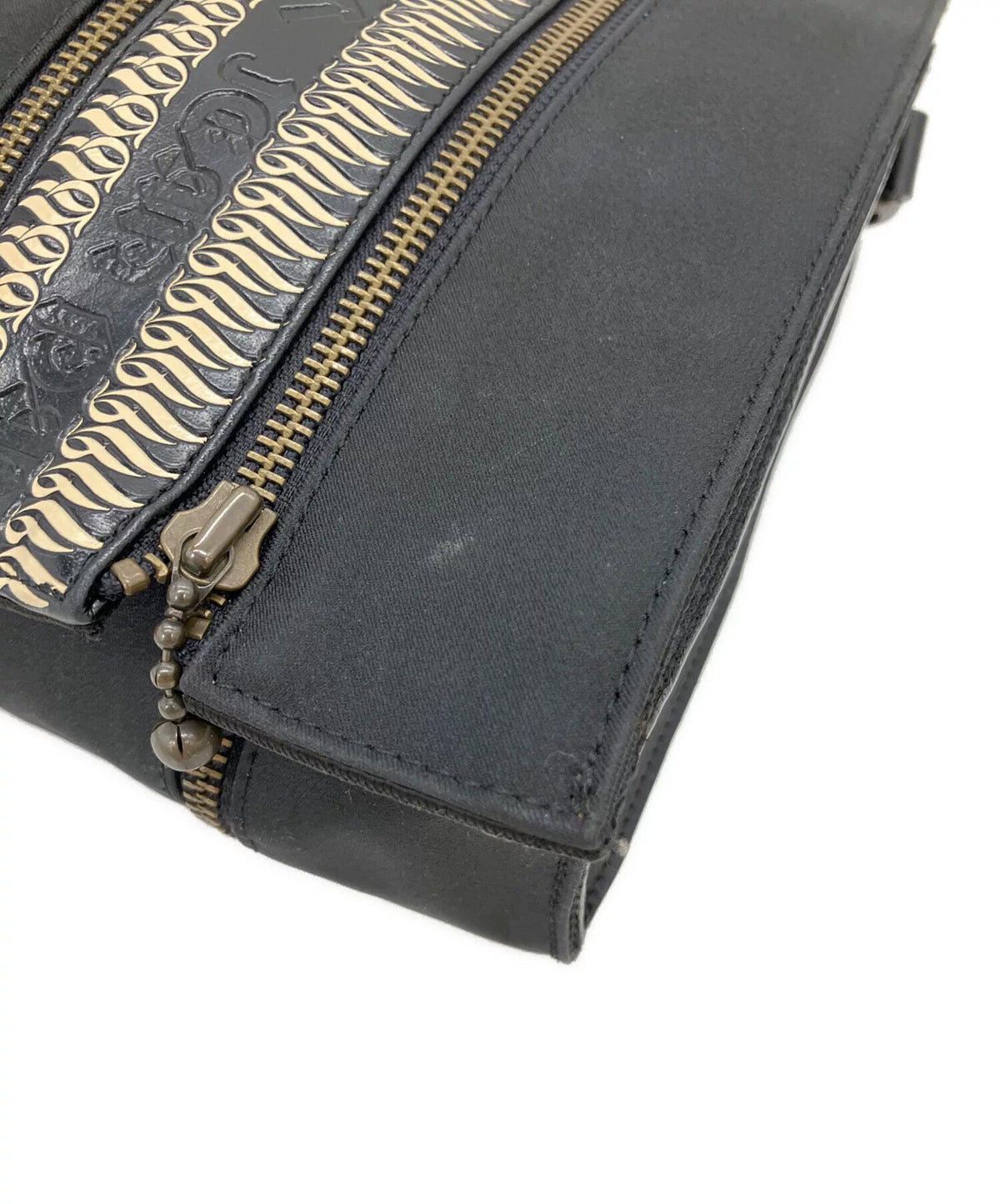 Jean Paul Gaultier Dragon Pattern Zip-Up Crossbody Bag