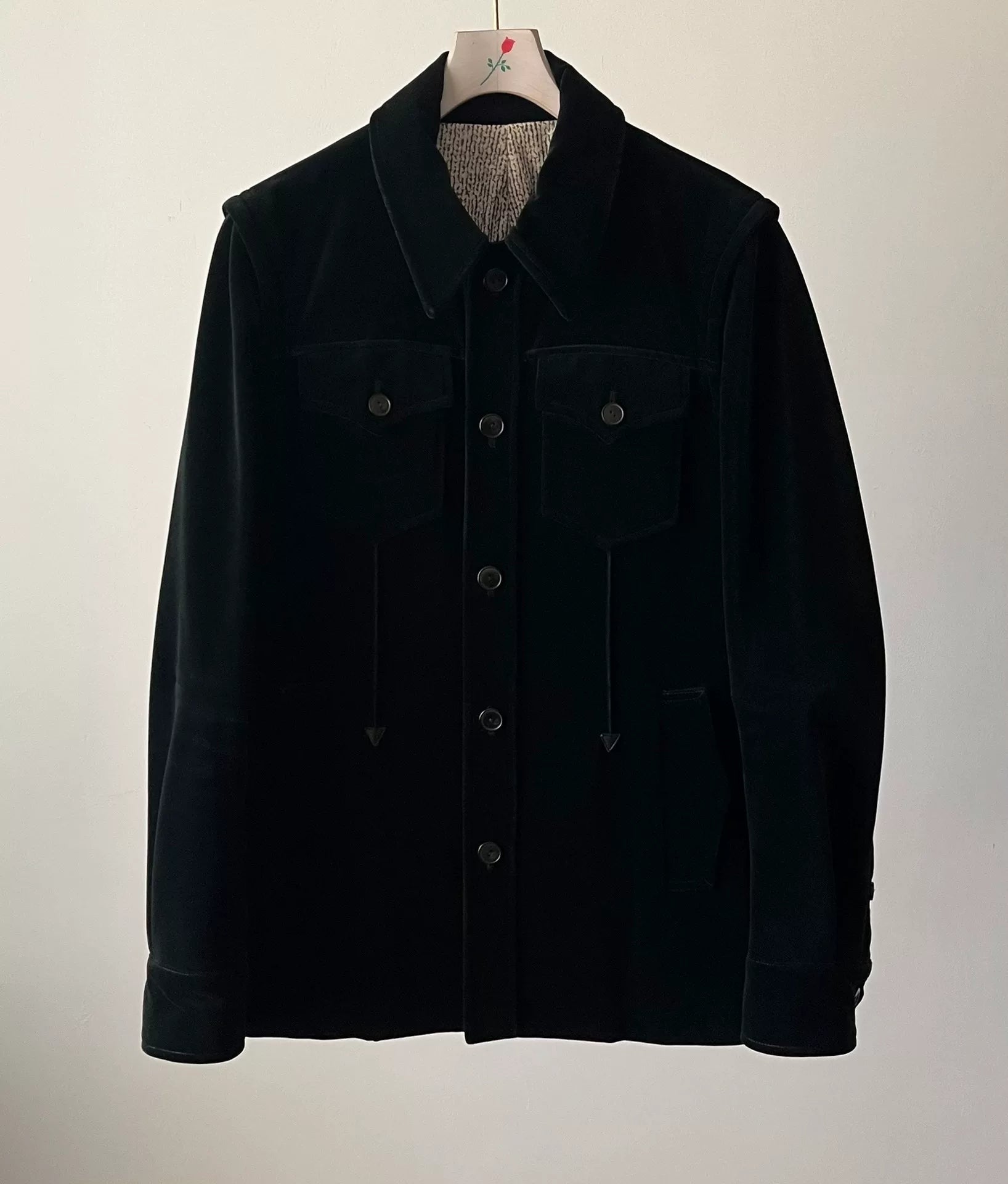Number (N)ine velvet western jacket aw07
