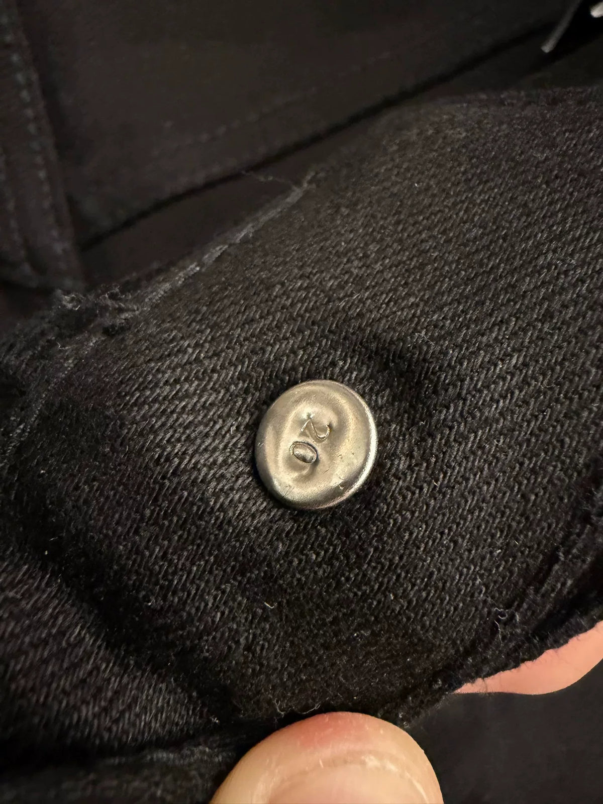 Celine Black Straight-Leg Denim Jeans
