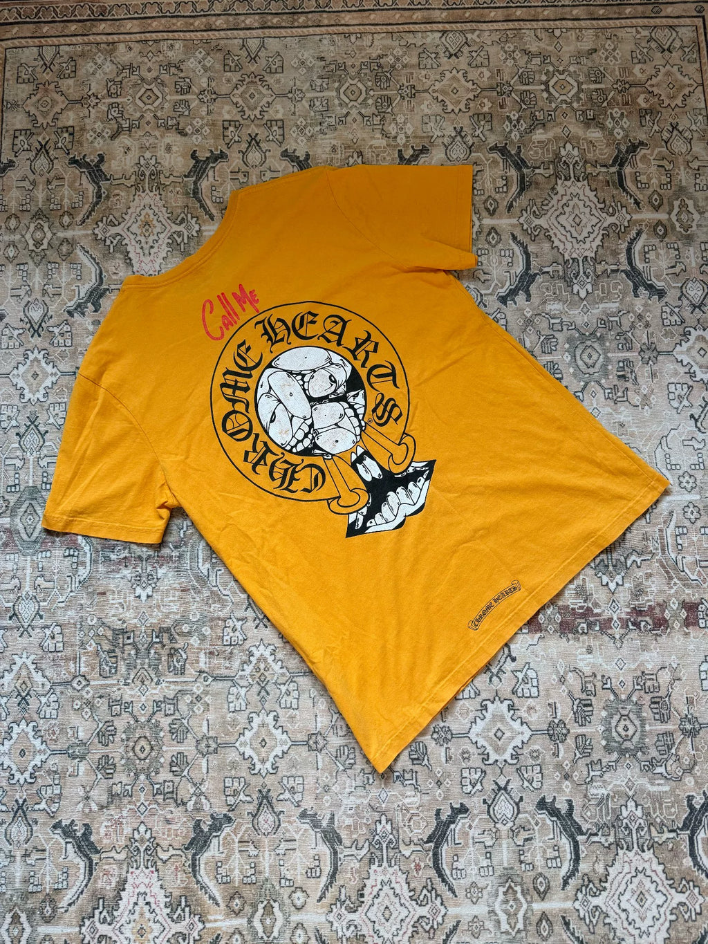 Chrome Hearts x Matty Boy Graffiti Print Short-Sleeve T-Shirt