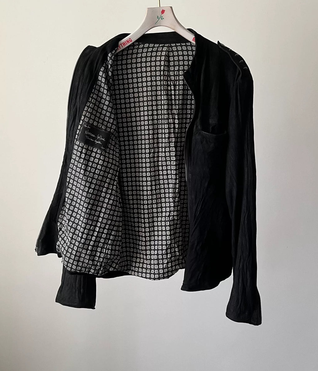 Number (N)ine 04SS Lambskin Studded Jacket