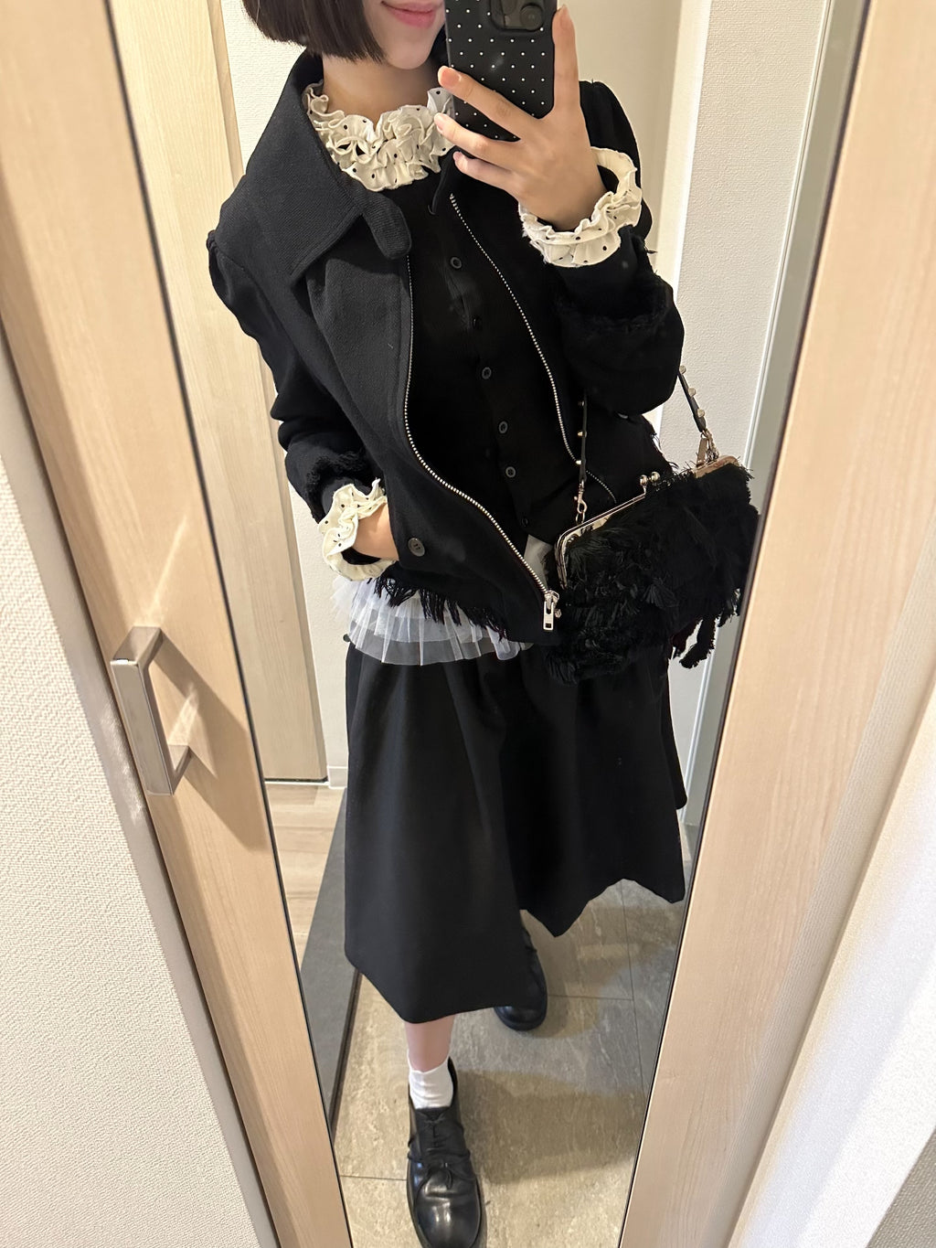Yohji Yamamoto Wool Fringe Jacket