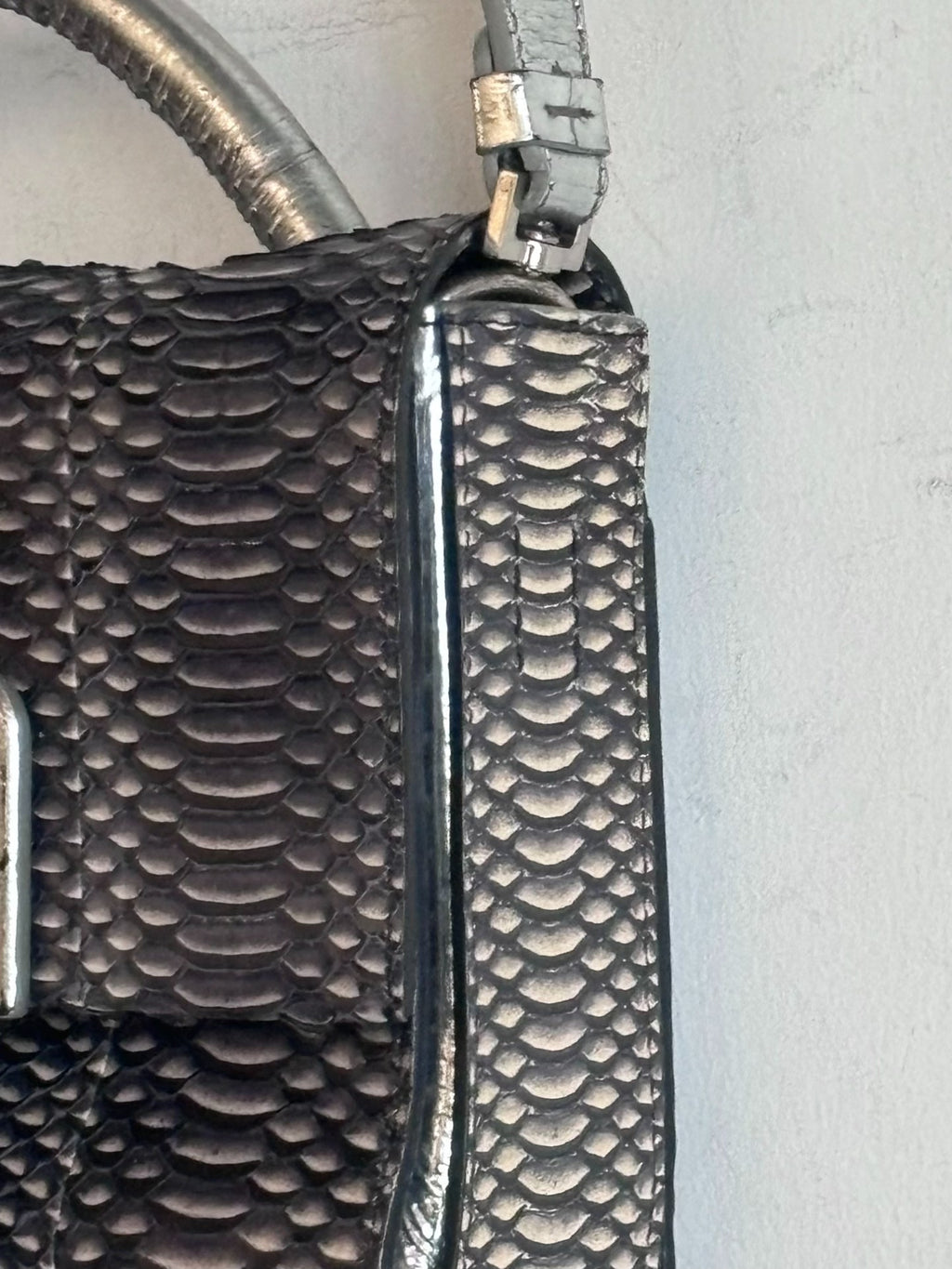 Maison Margiela | AW2016 Snake Skin Small Square Bag
