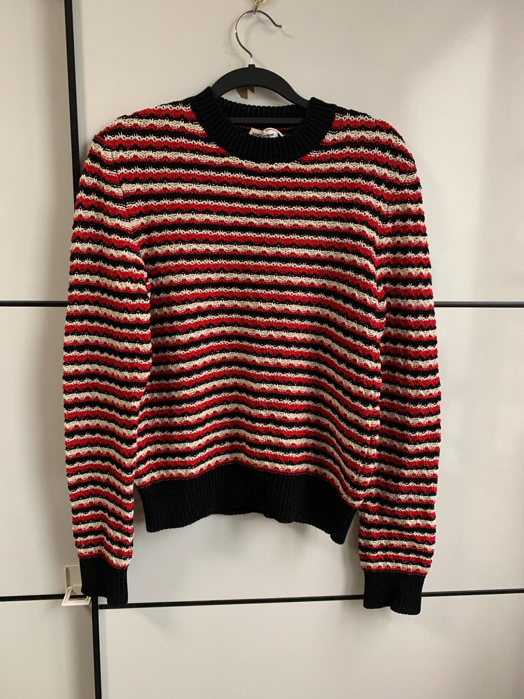 Saint Laurent Striped Knit Sweater