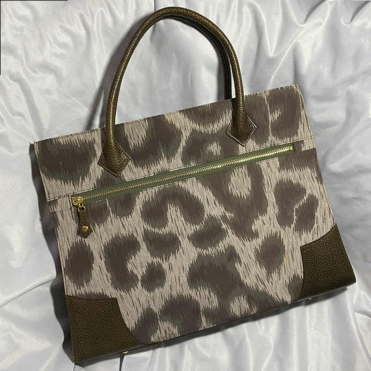 Vivienne Westwood Leopard Print Handheld Bag