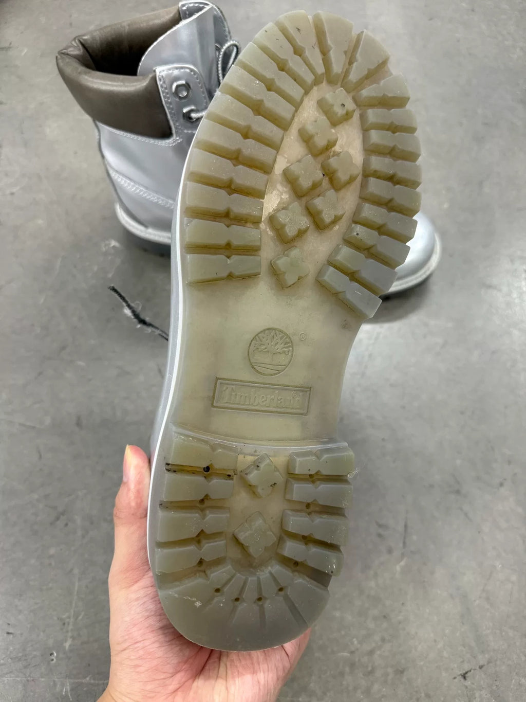 Timberland x Veneda Carter Silver Boots