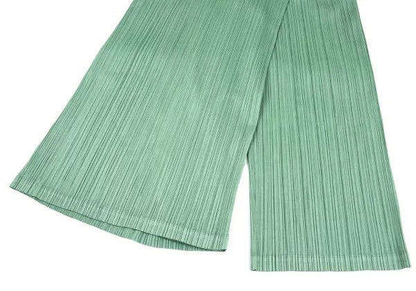 Issey Miyake Vintage Green Pleated Pants