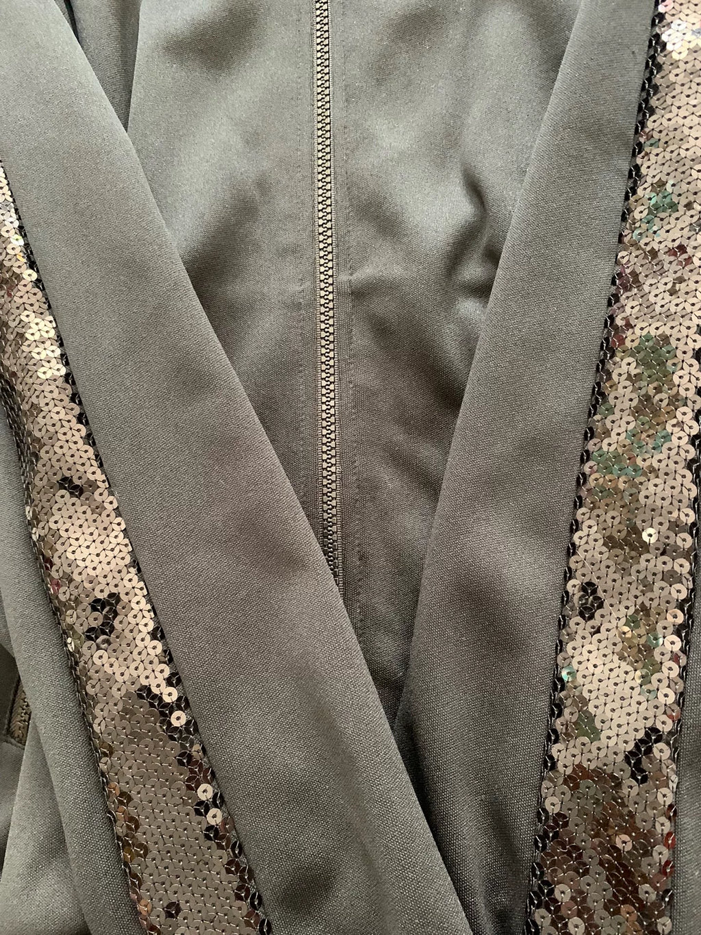 Celine SS23 Black Scale Arc de Triomphe Stand-Collar Jacket