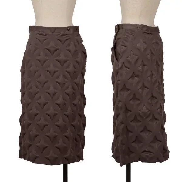 Issey Miyake Vintage Brown Star Main Line Skirt