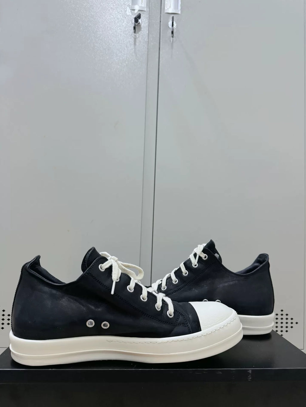 Rick Owens Drkshdw Canvas Sneakers