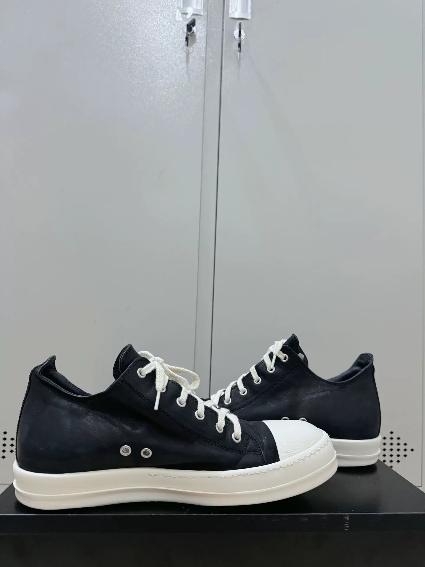 Rick Owens Drkshdw Canvas Sneakers
