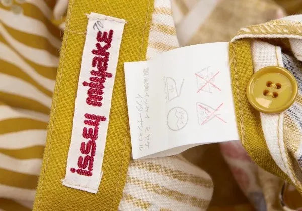Issey Miyake Vintage Yellow Floral Skirt