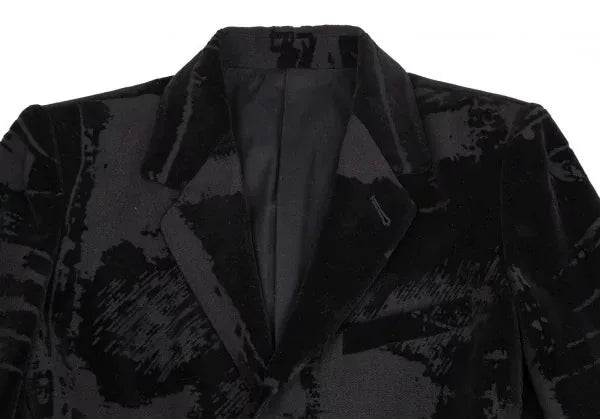 Jean Paul Gaultier Vintage Black Patterned Blazer