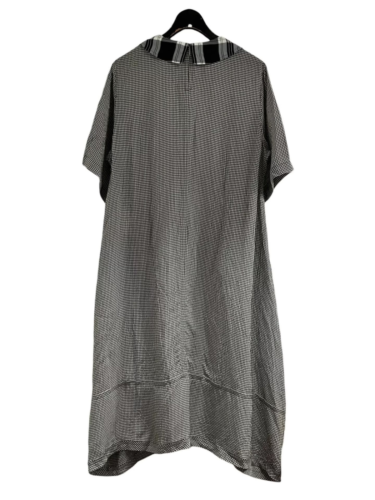 Comme des Garcons Plaid Peter Pan Collar Dress