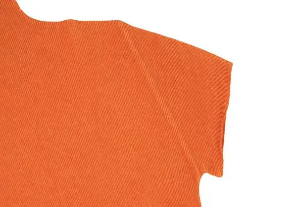 Issey Miyake Vintage Orange Pleated Top