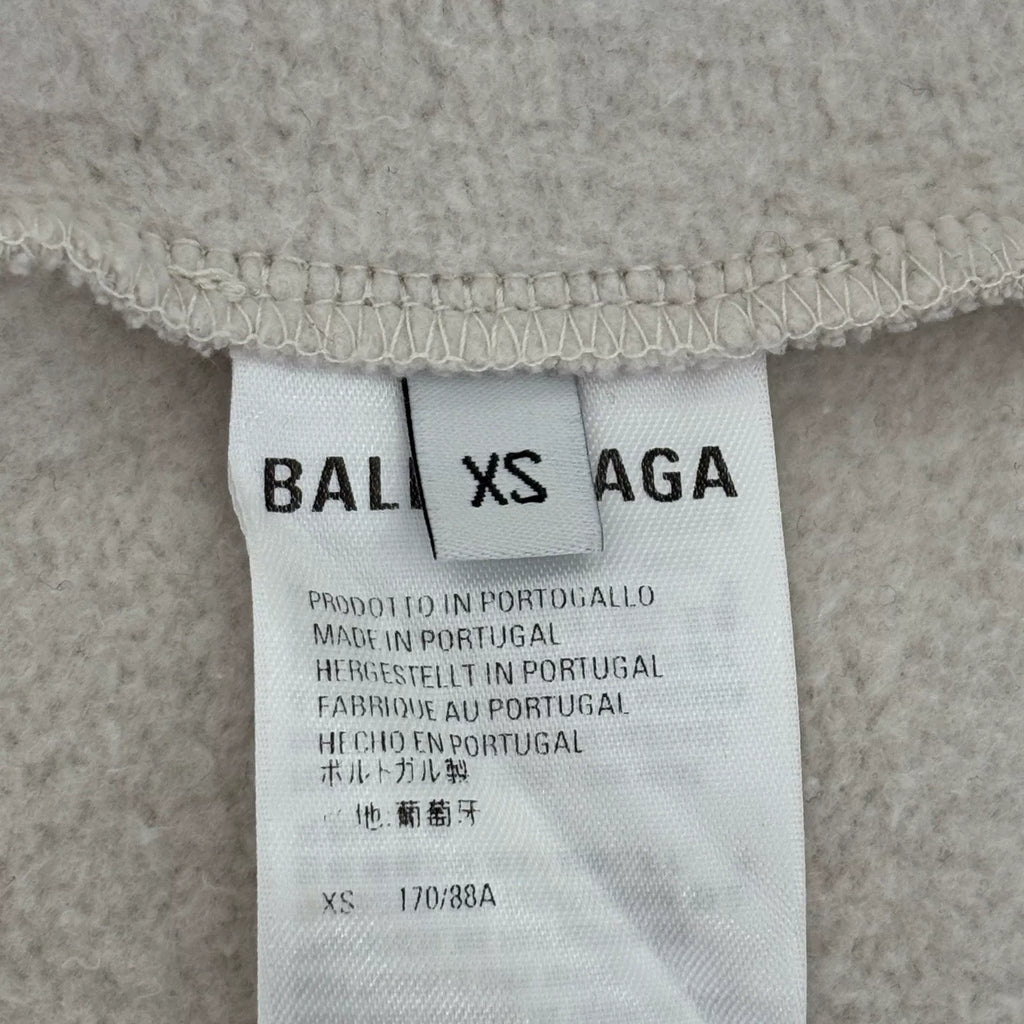 Balenciaga Pleated Sleeveless Vest Hoodie Boomerang Embroidered Short Sleeve Hoodie