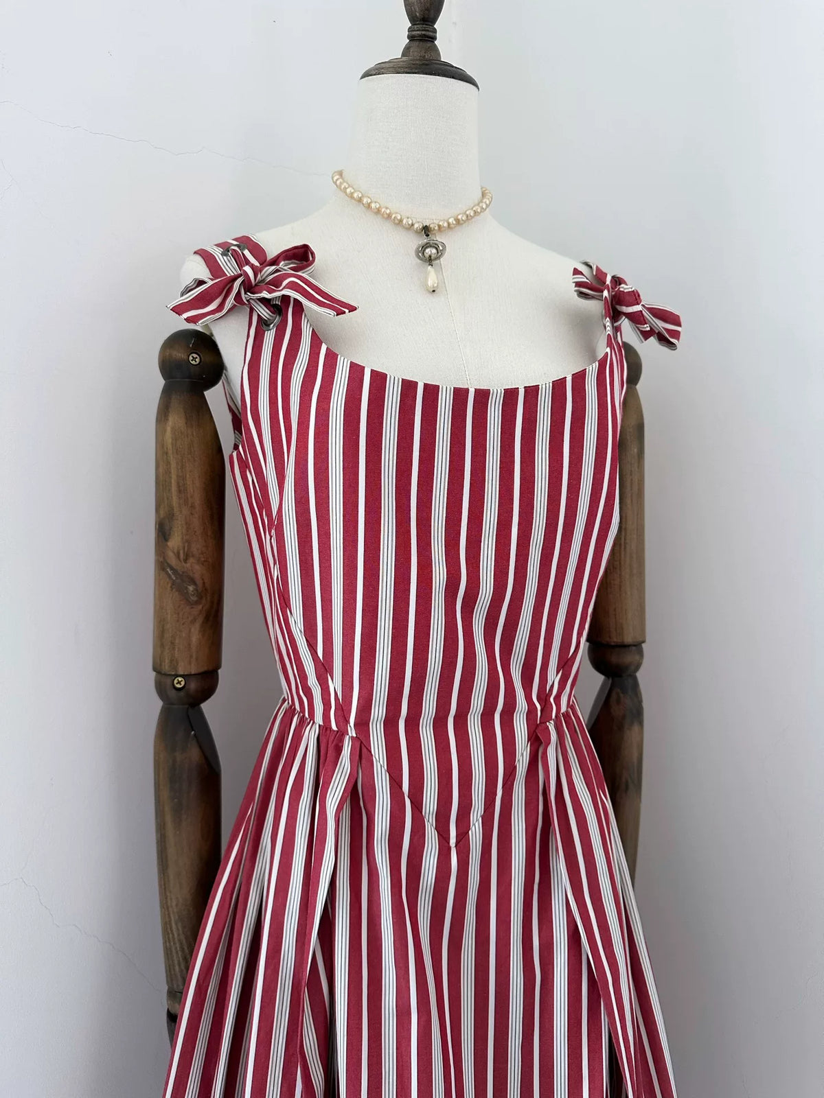 Vivienne Westwood red label mid-length striped dress