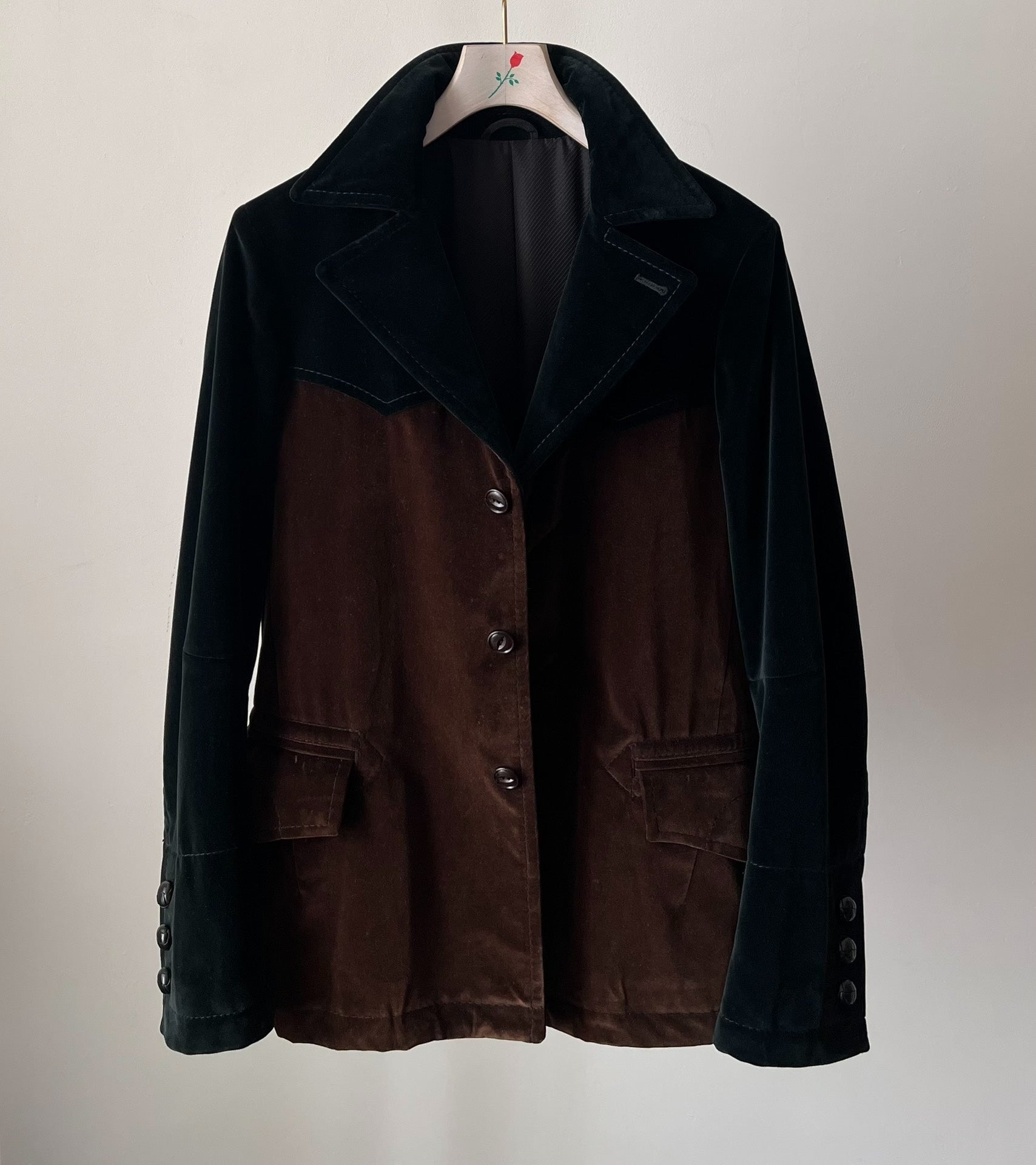Number (N)ine 08AW Runway Velvet Jacket