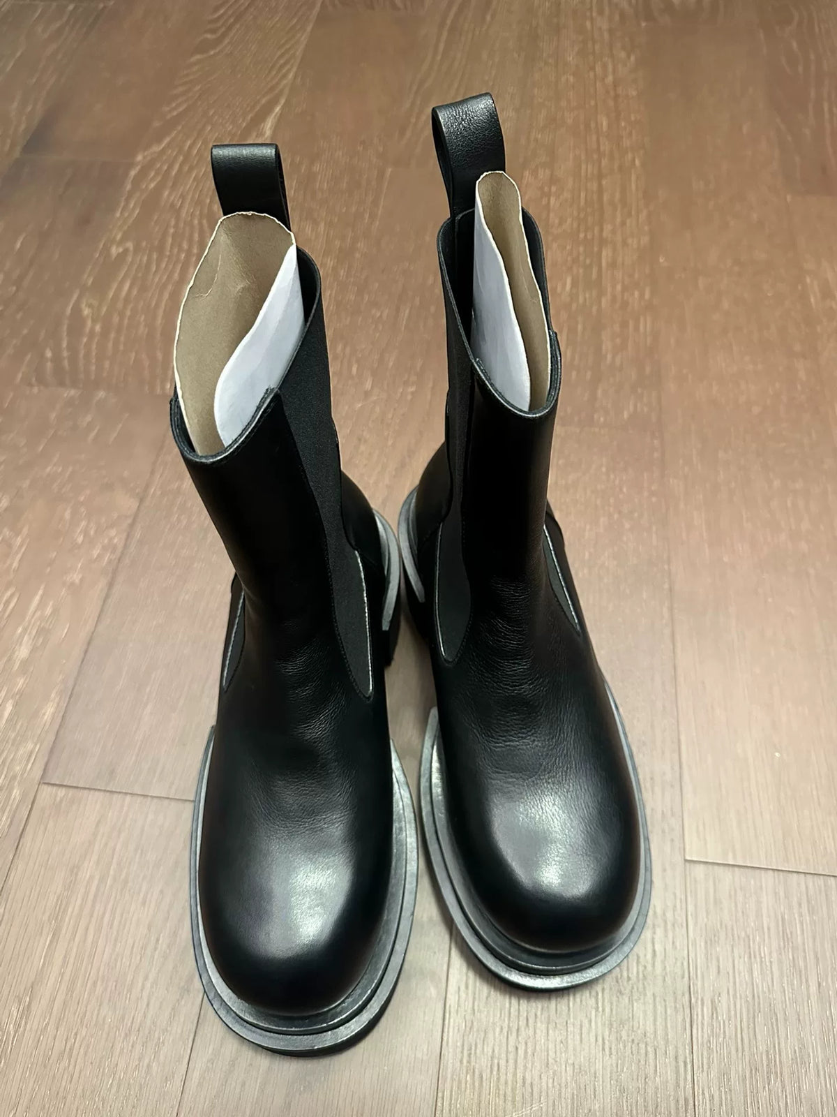 Rick Owens Bogun classic thick-heel Chelsea boots