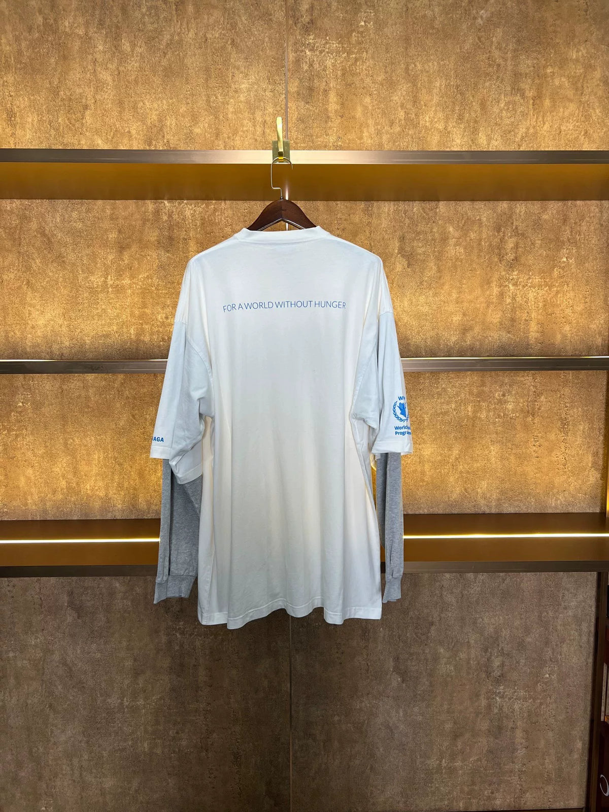 Balenciaga Fake Two‑Piece Top